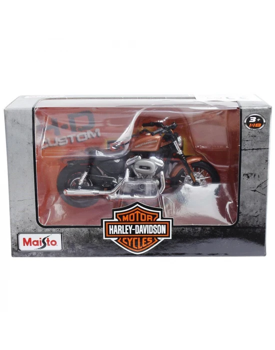Maisto Harley Davidson 2007 XL 1200N Nightster 1:18 Model Motorsi
