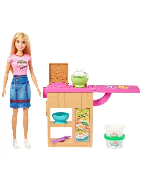 Barbie Noodle Yapıyor Oyun Seti