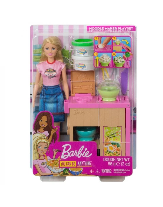 Barbie Noodle Yapıyor Oyun Seti