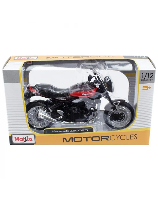 Maisto Kawasaki Z900RS 1:12 Model Motorsiklet Kırmızı