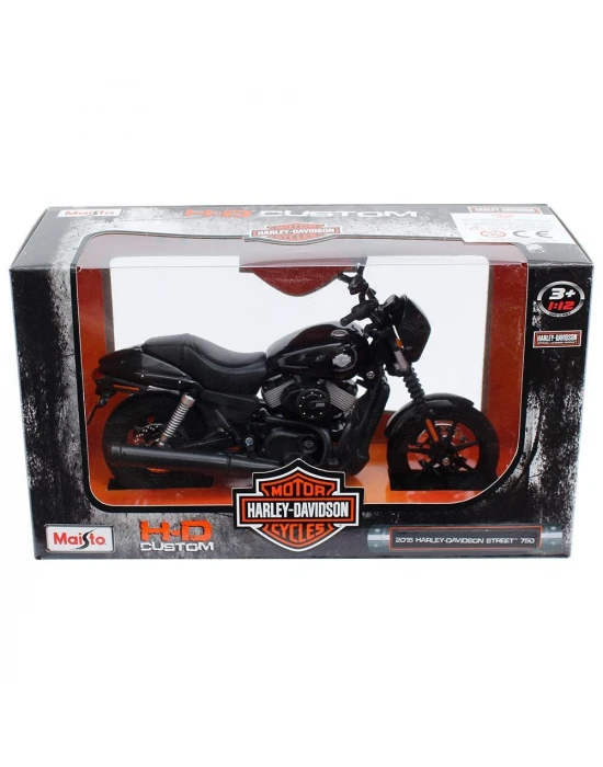 Maisto H.D 2015 Street 750 1:12 Model Motorsiklet