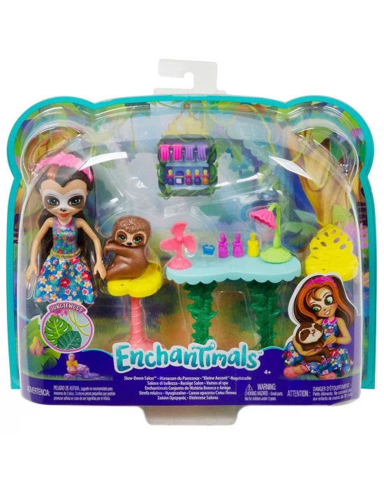 Enchantimals Sela Sloth ve Treebody Dinlenme Salonu Oyun Seti