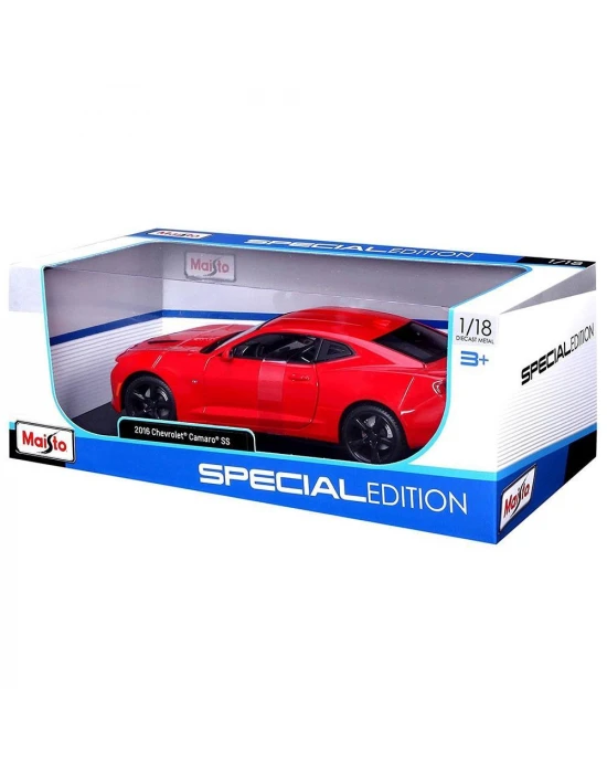 Maisto 1/18 2016 Model Chevrolet Camaro SS Kırmızı