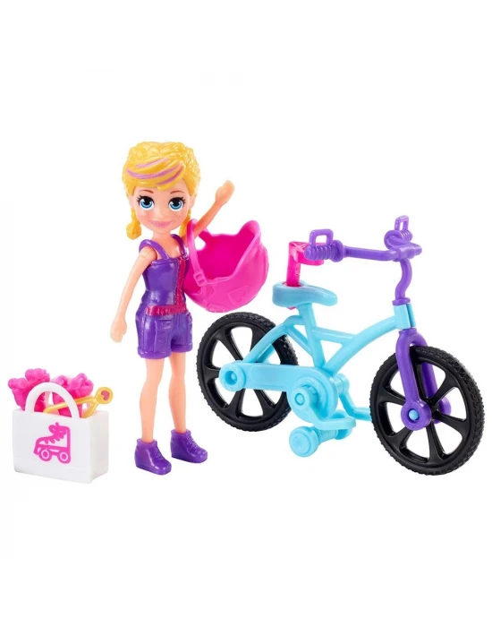 Polly Pocket Alışveriş ve Gezinti Scooterı