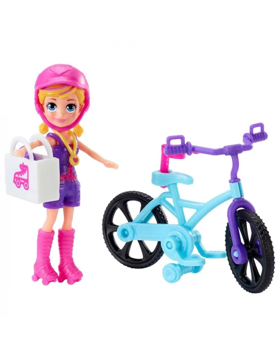 Polly Pocket Alışveriş ve Gezinti Scooterı
