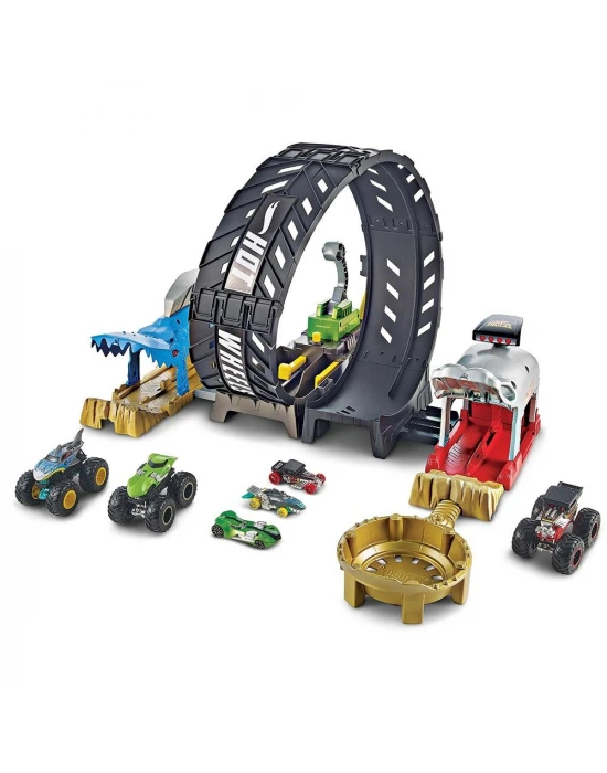 Hot Wheels Monster Trucks Efsane Çember Aksiyonu Oyun Seti