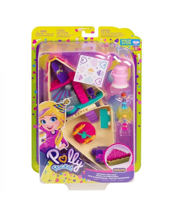 Polly Pocket Big Pocket World Birthday Cake Bash