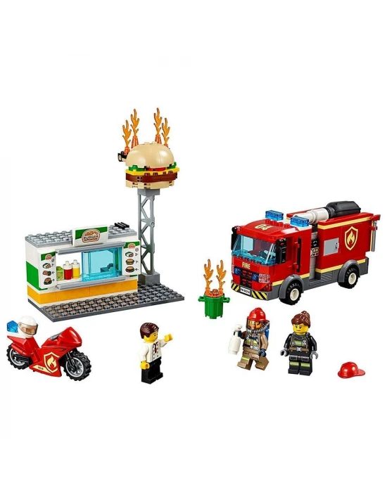 Lego City Hamburgerci Yangın Söndürme Operasyonu