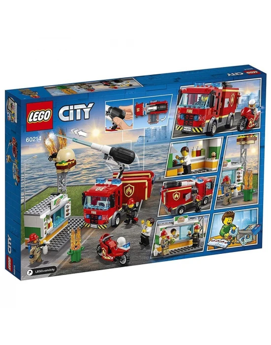 Lego City Hamburgerci Yangın Söndürme Operasyonu
