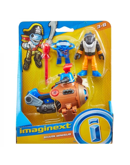 Imaginext Mini Köpek Balığı Denizaltı Oyun Seti