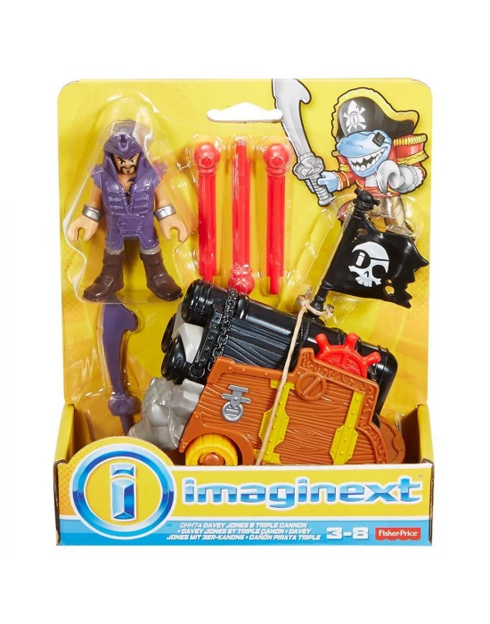 Imaginext Davey Jones ve Üçlü Top Oyun Seti