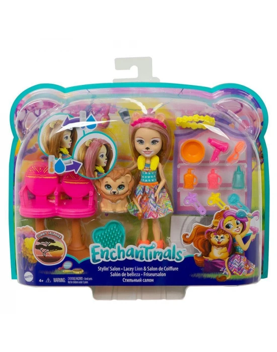 Enchantimals Eğlenceli Oyun Setleri - Kuaför Eğlencesi