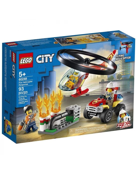 Lego City İtfaiye Helikopteri Müdahalesi
