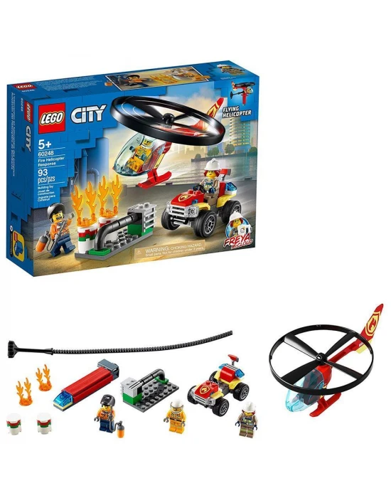 Lego City İtfaiye Helikopteri Müdahalesi