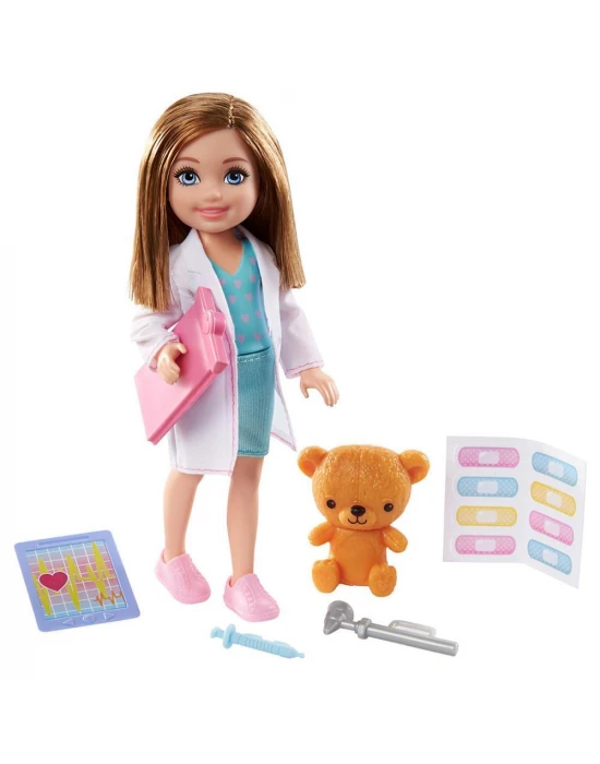 Barbie Chelsea Meslekleri Öğreniyor Bebek Serisi GTN88