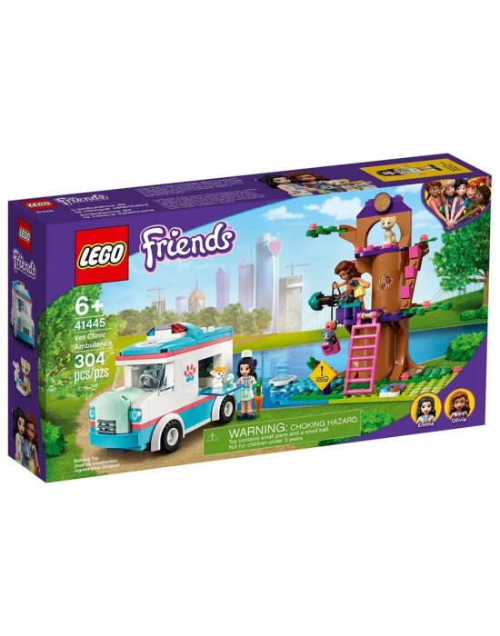 Lego Friends Veteriner Kliniği Ambulansı