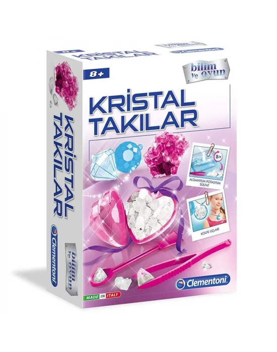 Clementoni Bilim ve Oyun - Kristal Takılar