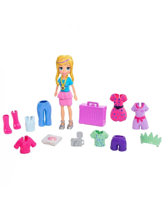 Polly Pocket Seyahatte Oyun Seti Moda Paketi