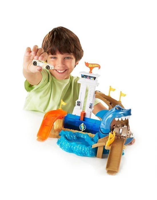 Hot Wheels Renk Değiştiren Araçlar Sharky Oyun Seti