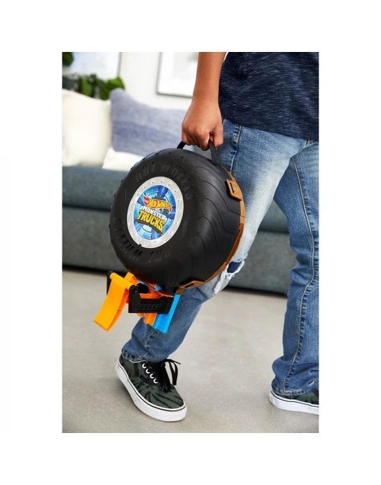 Hot Wheels Monster Trucks Akrobasi Tekerleği Oyun Seti