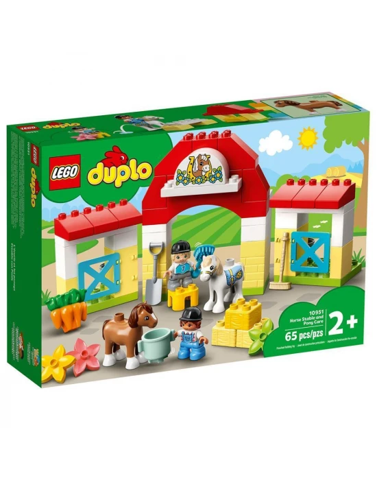 Lego Duplo At Ahırı ve Midilli Bakımı 10951
