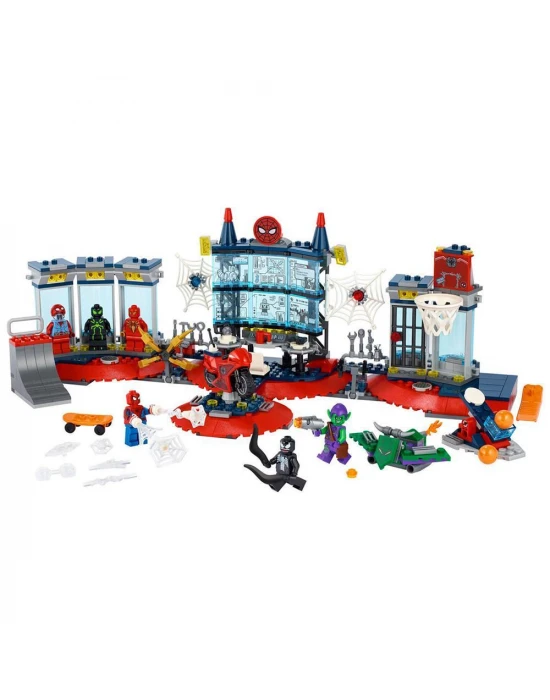 Lego Spider-Man Örümcek Yuvasına Saldırı