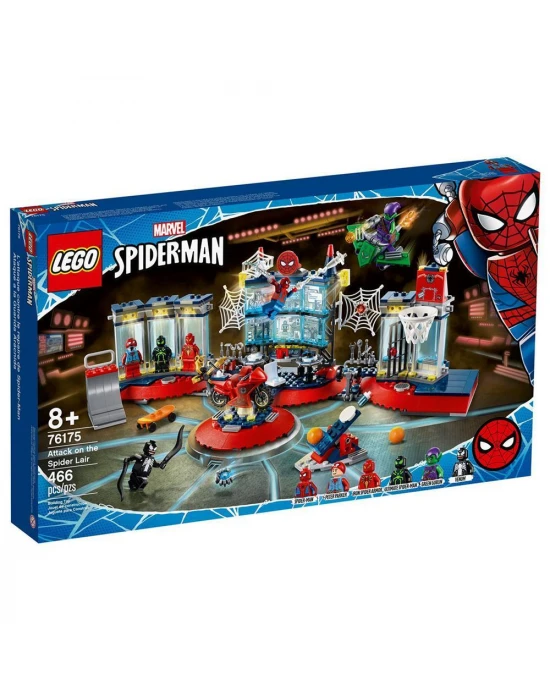 Lego Spider-Man Örümcek Yuvasına Saldırı
