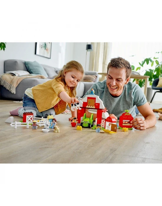 Lego Duplo Ahır, Traktör ve Çiftlik Hayvanı Bakımı
