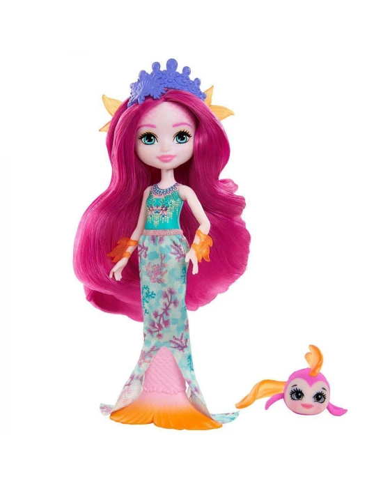 Enchantimals Popüler Karakter Bebekler - Maura Mermaid & Glide