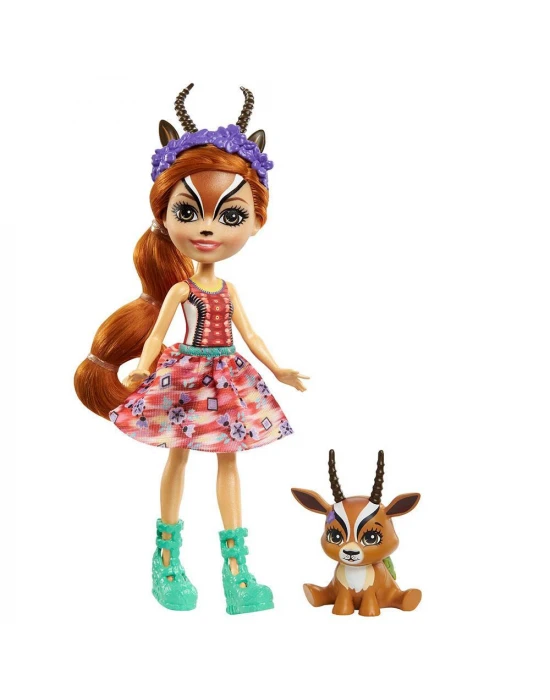 Enchantimals Popüler Karakter Bebekler - Gabriela Gazelle & Spott