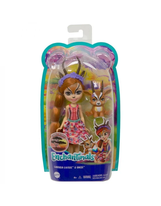 Enchantimals Popüler Karakter Bebekler - Gabriela Gazelle & Spott
