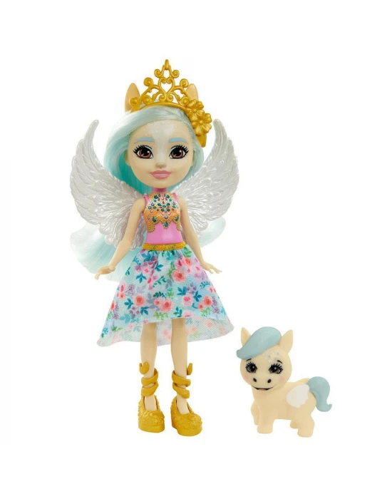 Enchantimals Popüler Karakter Bebekler - Paolina Pegasus & Wingle