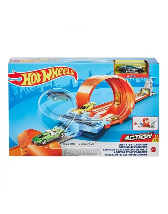 Hot Wheels Çember Akrobasi Pist Şampiyonu