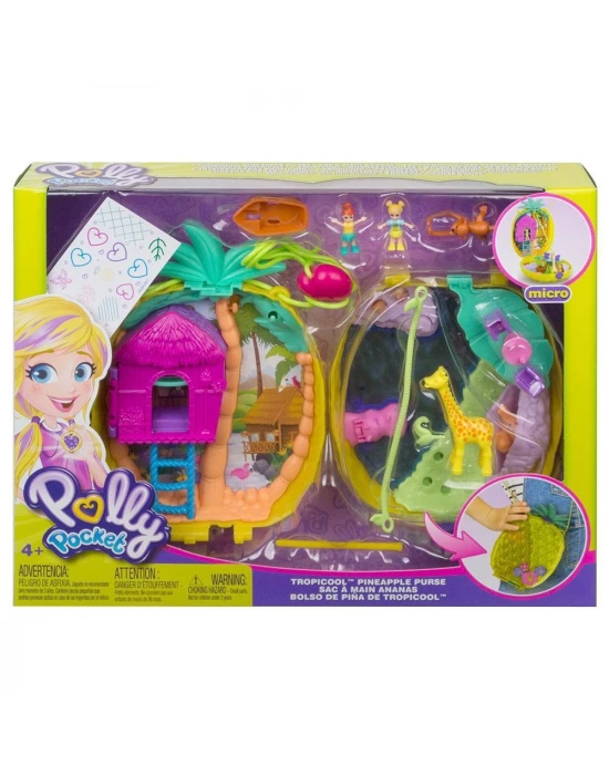 Polly Pocket Çanta Olabilen Micro Oyun Setleri GKJ64