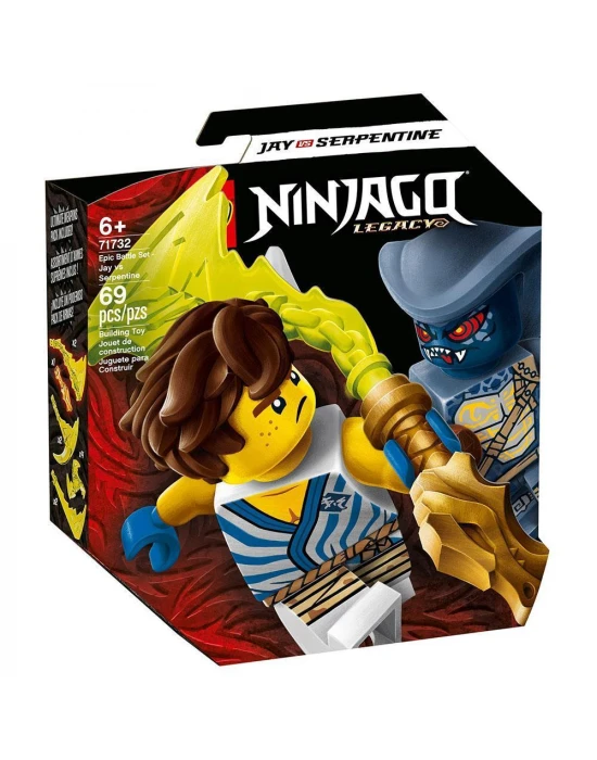 Lego Ninjago Efsanevi Savaş Seti – Jay ile Serpentine