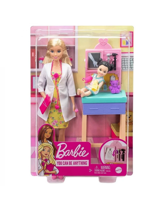 Barbie Çocuk Doktoru Oyun Seti GTN51