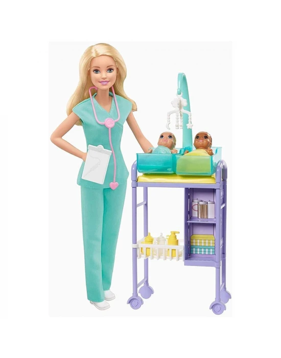 Barbie Bebek Doktoru Oyun Seti GKH23