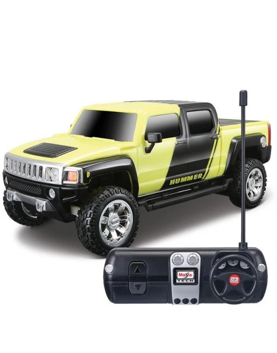 Maisto 1:24 Hummer H3T Uzaktan Kumandalı Araba Sarı