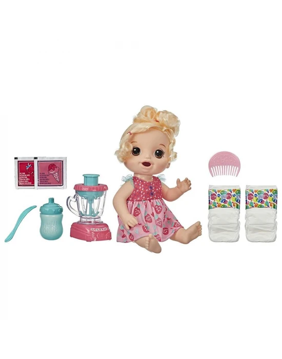 Baby Alive Bebeğim ve Sihirli Mikseri - Sarışın