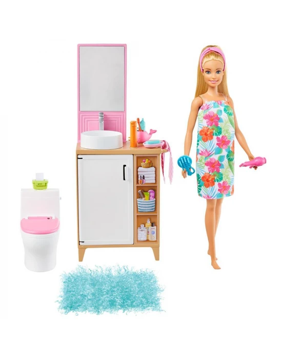 Barbie Bebek ve Oda Oyun Setleri GRG87