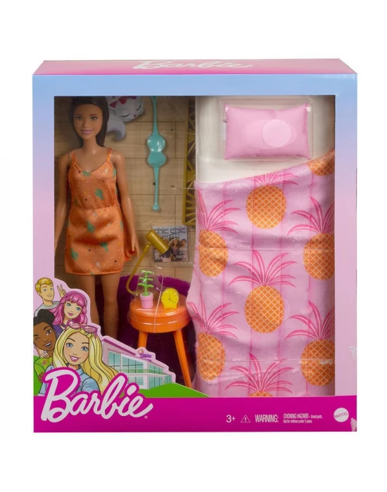 Barbie Bebek ve Oda Oyun Setleri GRG86