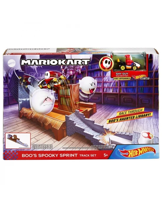 Hot Wheels Mario Kart Boonun Gizemli Pisti Yarış Seti