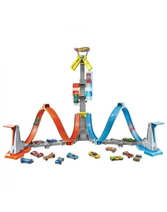 Hot Wheels Dikey Uçuş Heyecan Yarış Seti