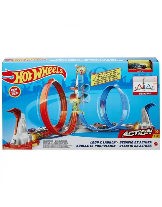 Hot Wheels Dikey Uçuş Heyecan Yarış Seti