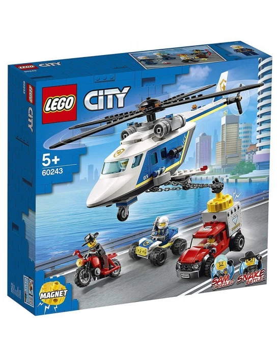 Lego City Polis Helikopteri Takibi