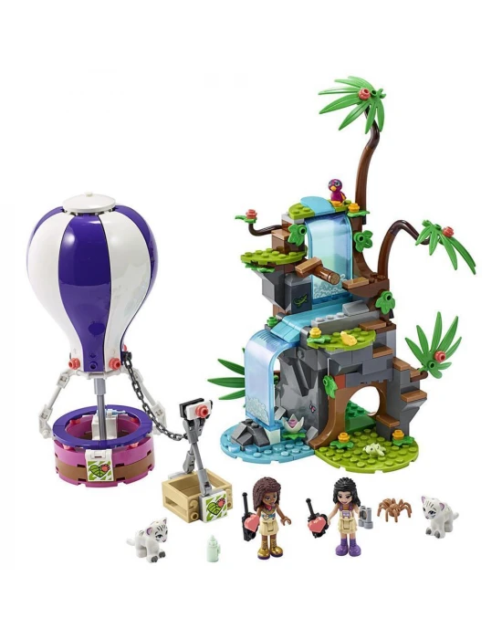 Lego Friends Sıcak Hava Balonuyla Kaplan Kurtarma Operasyonu