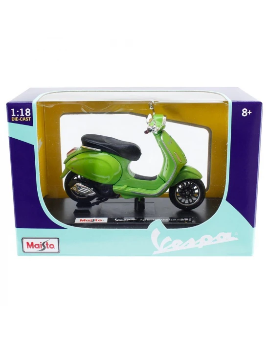 Maisto 1:18 Vespa Sprint 150 ABS 2017/2018 Model Motorsiklet