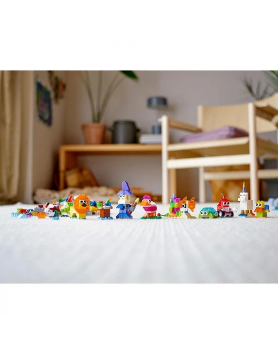 Lego Classic Yaratıcı Şeffaf Yapım Parçaları