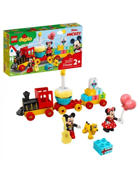 Lego Duplo Mickey ve Minnie Doğum Günü Treni