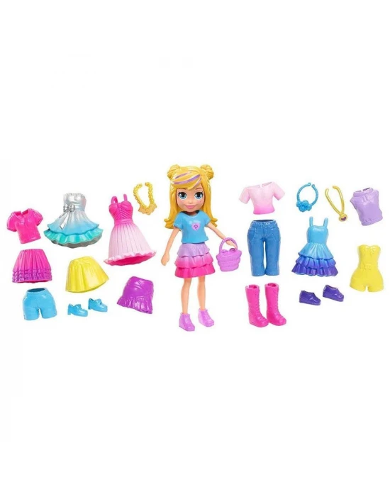 Polly Pocket Gökkuşağı Kıyafet Paketi